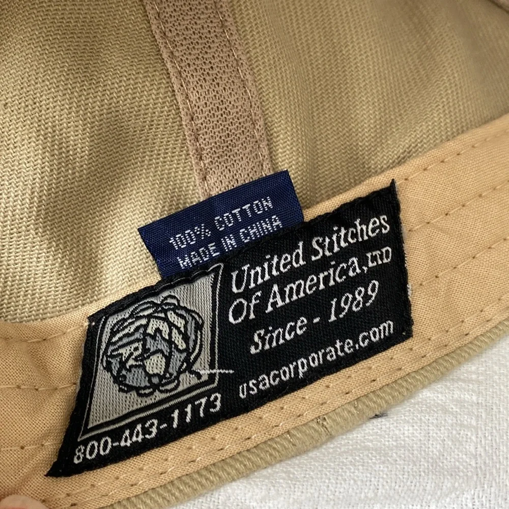 RARE 🇺🇸United States Yuengling Lager Khaki Tan Baseball Cap - Picture 4 of 4